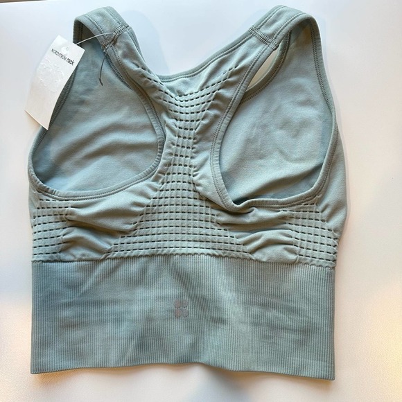 NEW Sweaty Betty Stamina Longline Sports Bra in Heath Green Size Small - Picture 7 of 9